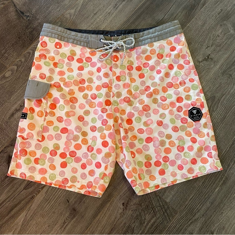 Vissla board shorts Modern fit Spun Out 4-Way stretch made with coconut fibers